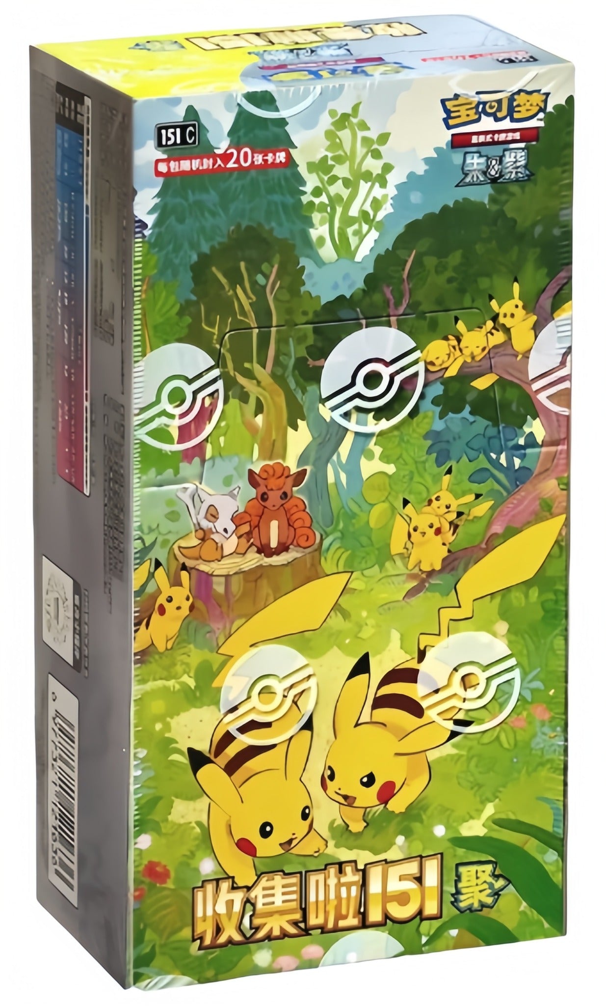 151C4 Simplified Chinese Pokémon Jumbo booster box