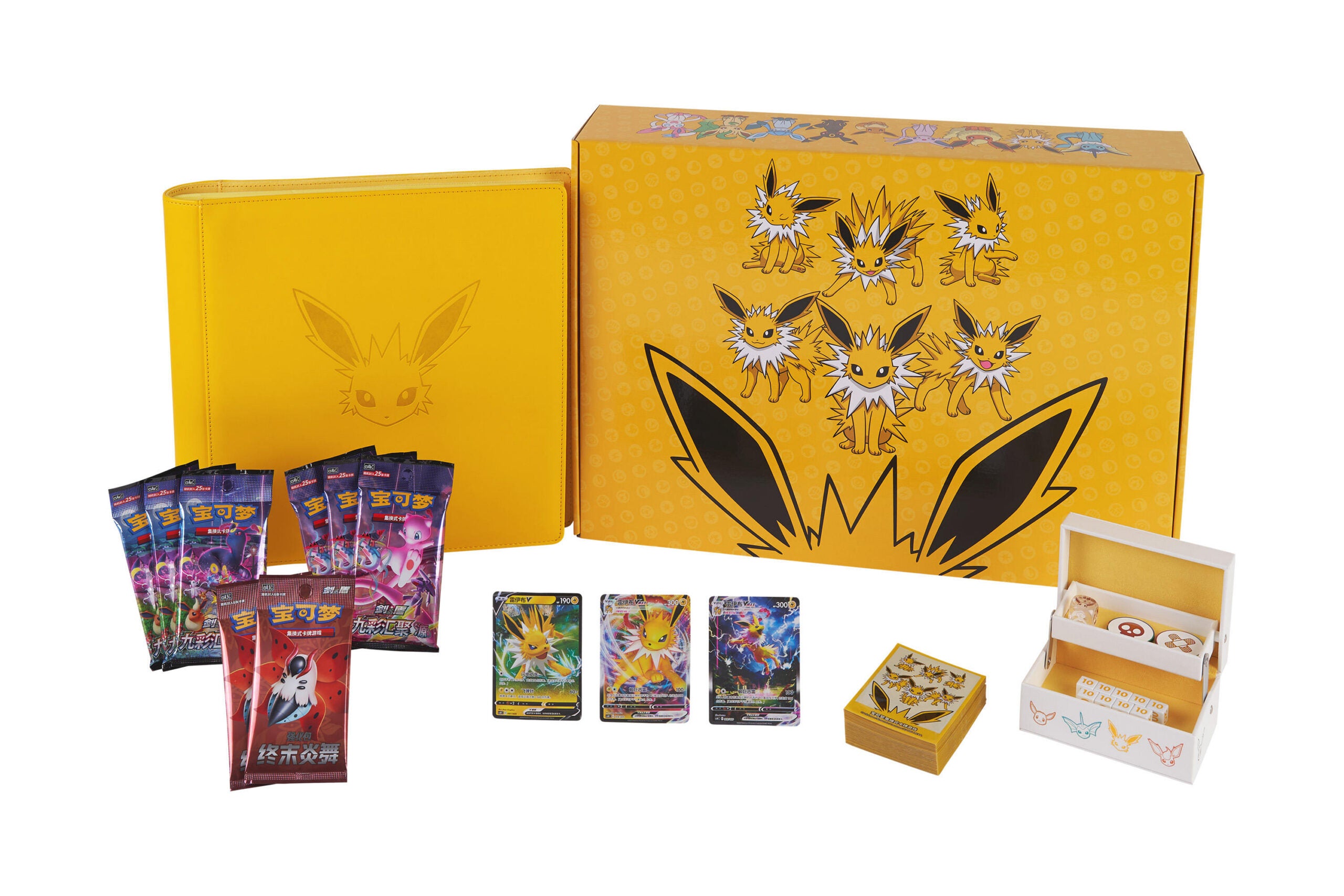 Pokémon TCG Eevee Advanced Gift Box‑Jolteon（伊布进阶礼盒 雷伊布）— Simplified Chinese