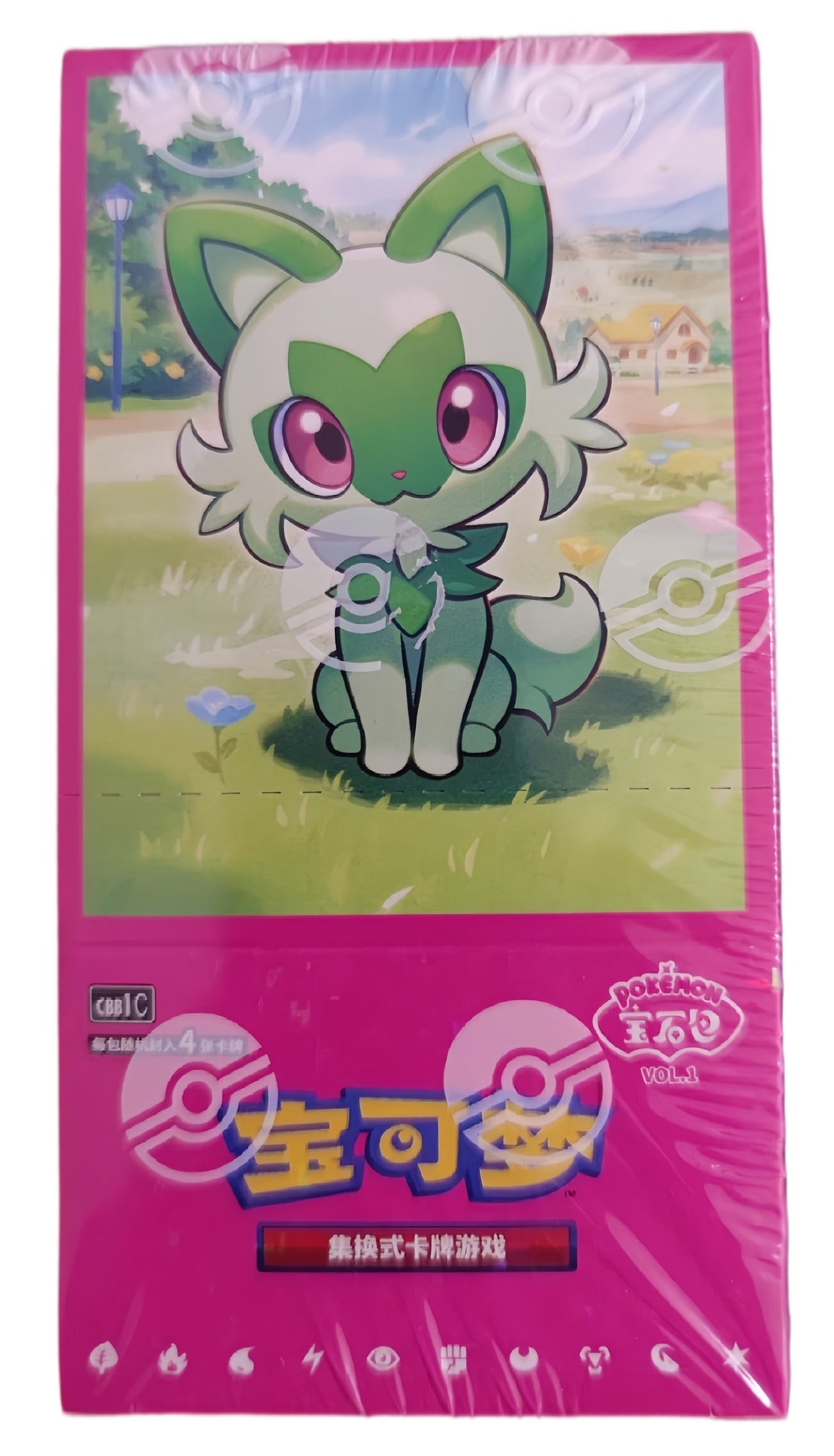 CBB1C Simplified Chinese Pokémon booster box