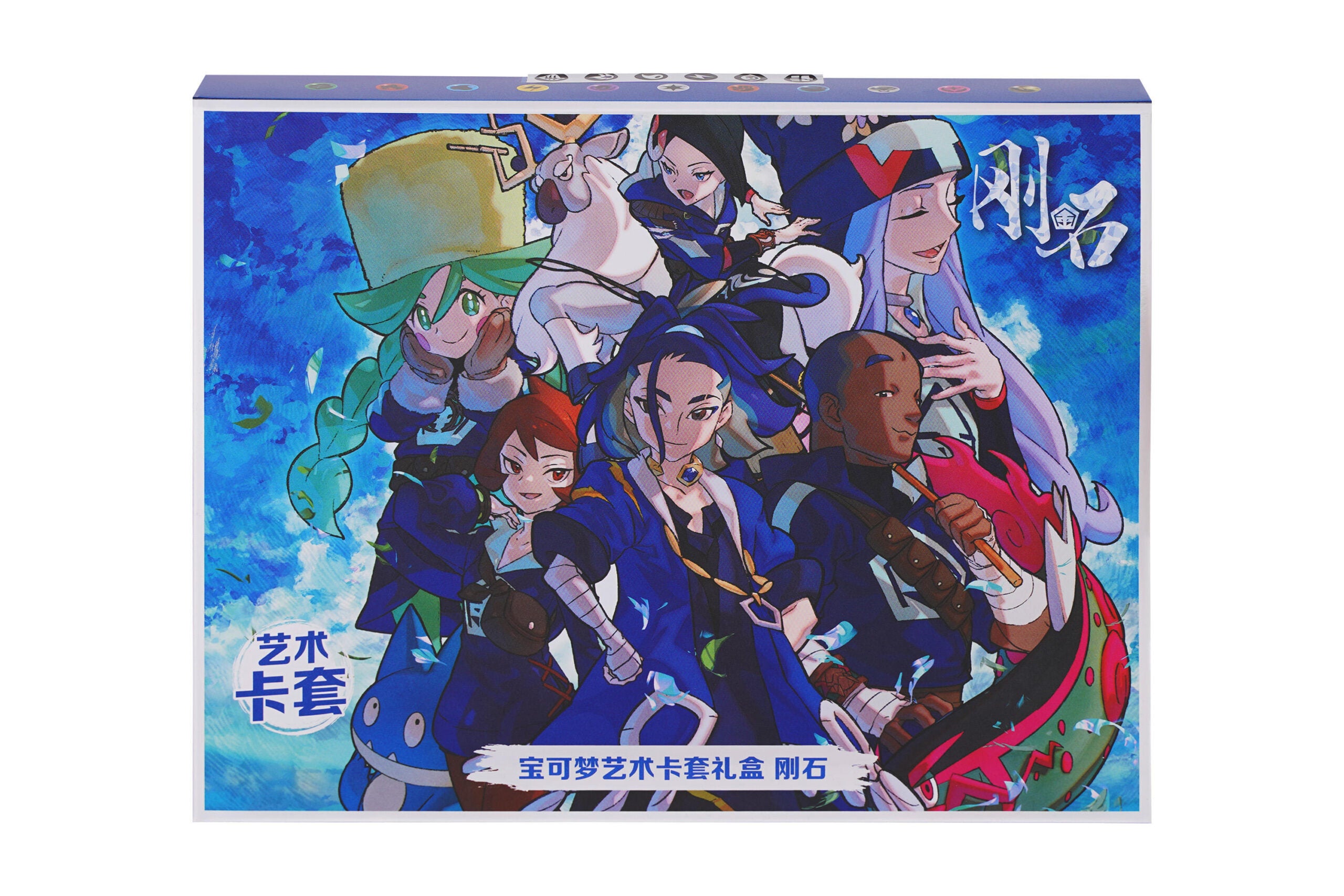 Pokémon TCG Pokémon Art Sleeve Gift Box‑Adaman (宝可梦艺术卡套礼盒 刚石) — Simplified Chinese